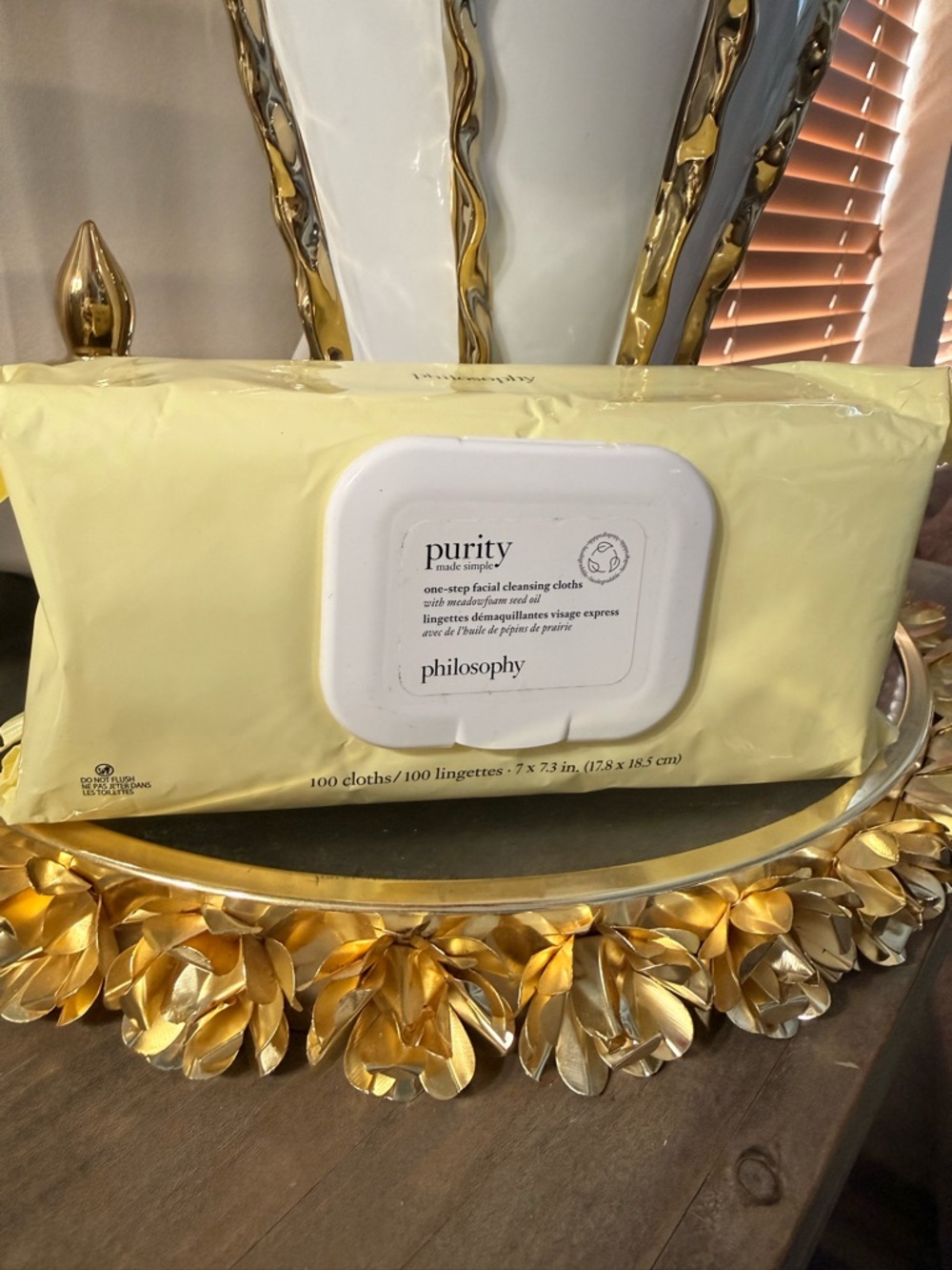 Philosophy Purity made simple one-step Facial Cleansing Cloths 100qty